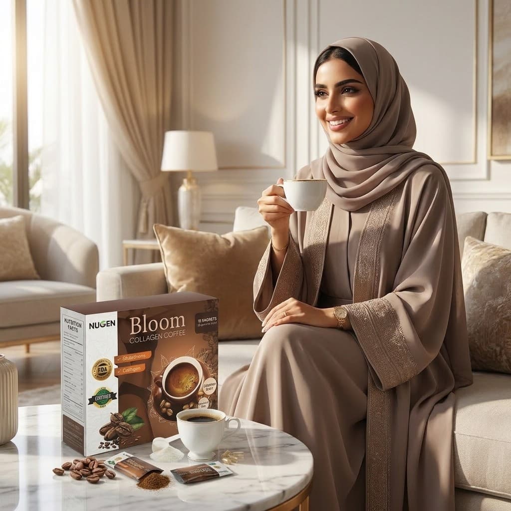 بلوم — قهوة الكولاجين، تجربة سعودية فاخرة